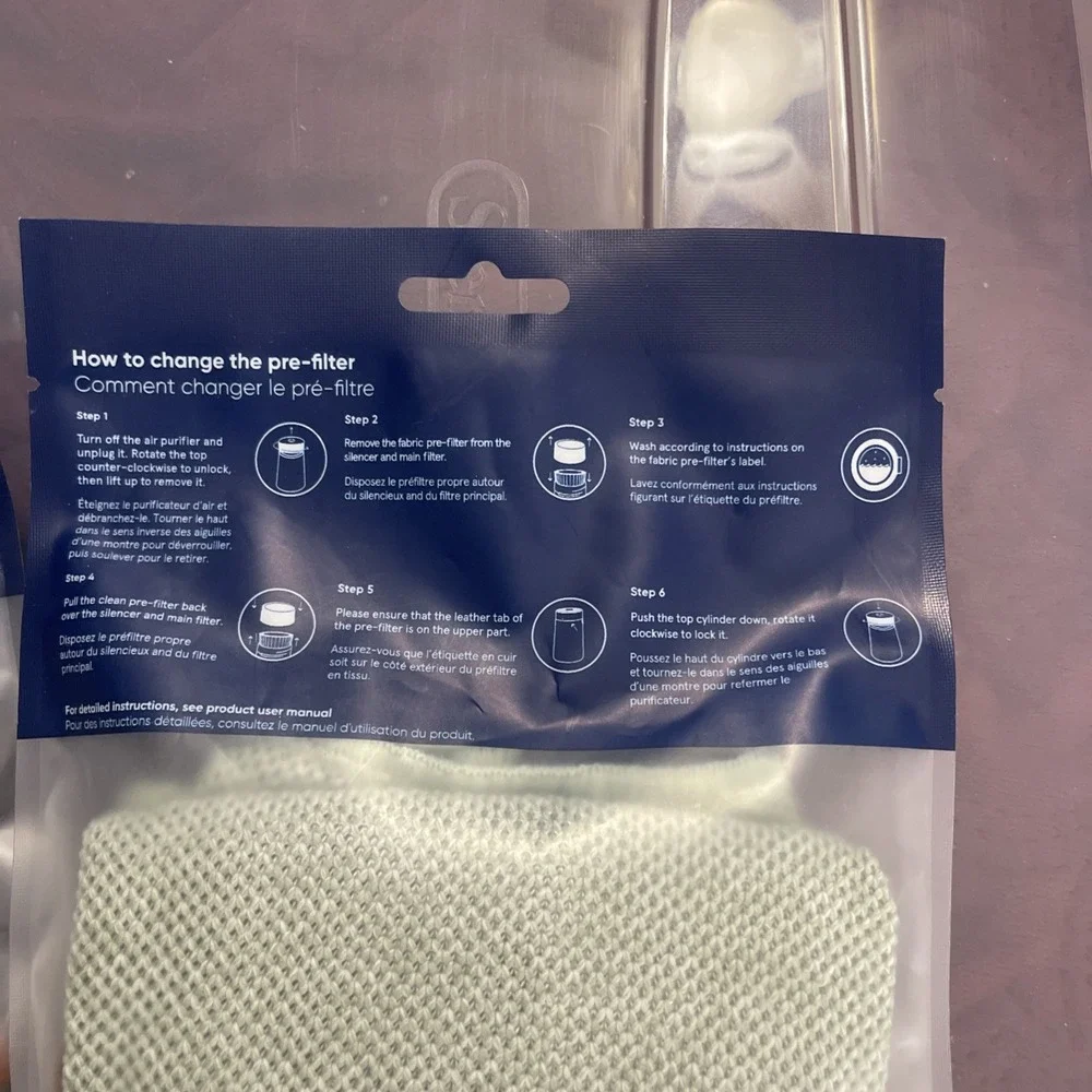 Lot Of 2 Unopened Blueair Blue Pure 511i Max Fabric Pre-Filter OEM Moss Color